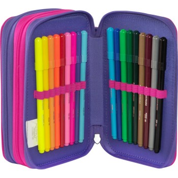 Astuccio 3 Zip COMIX Bright Fucsia | Cloclorinda.it