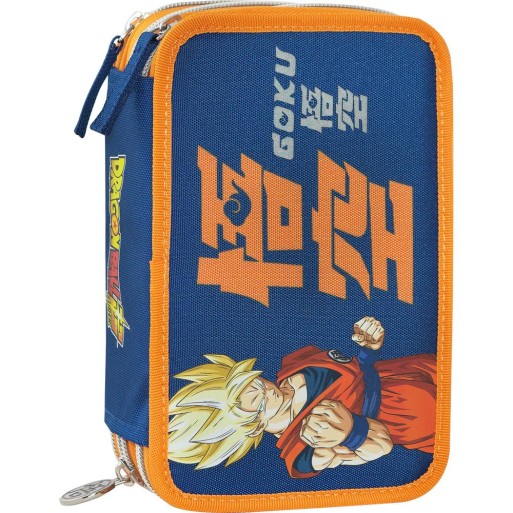 Astuccio 3 Zip Dragon Ball Blu/Arancione | Cloclorinda.it