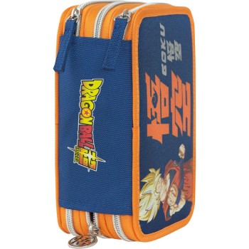 Astuccio 3 Zip Dragon Ball Blu/Arancione | Cloclorinda.it