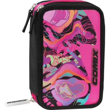 Astuccio 3 Zip COMIX Wave Rosa | Cloclorinda.it