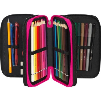 Astuccio 3 Zip COMIX Wave Rosa | Cloclorinda.it