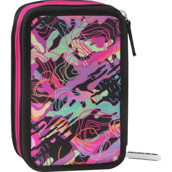 Astuccio 3 Zip COMIX Wave Rosa | Cloclorinda.it