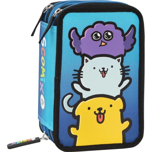 Astuccio 3 Zip COMIX Scottecs By Sio Blu | Cloclorinda.it