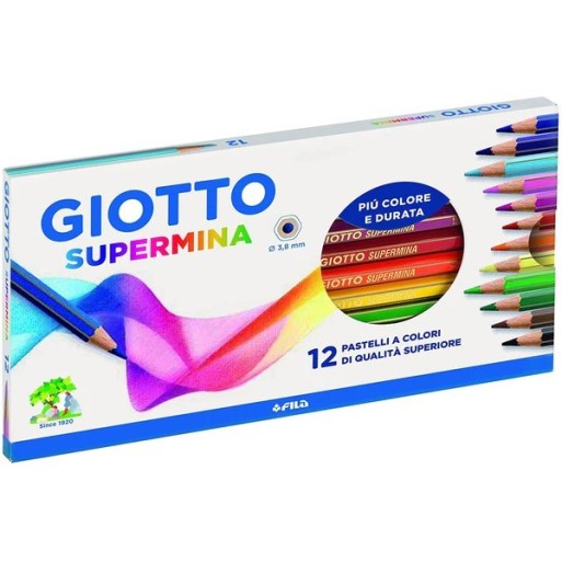 Giotto Supermina – 12 Colori | Cloclorinda.it