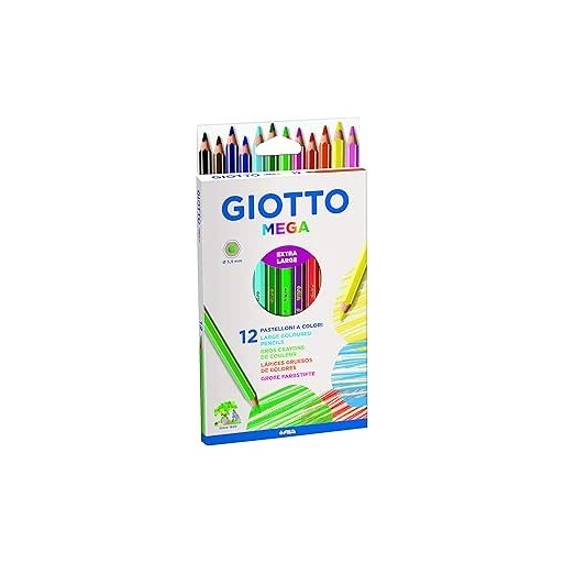 Giotto Mega – 12 Colori | Cloclorinda.it