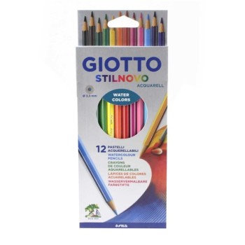 Giotto Stilnovo Acquerello – 12 Colori | Cloclorinda.it