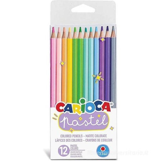 Carioca Matite Pastel 12 | Cloclorinda.it