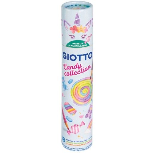 Giotto Candy Collection – 18 Pastelli Acquerellabili | Cloclorinda.it