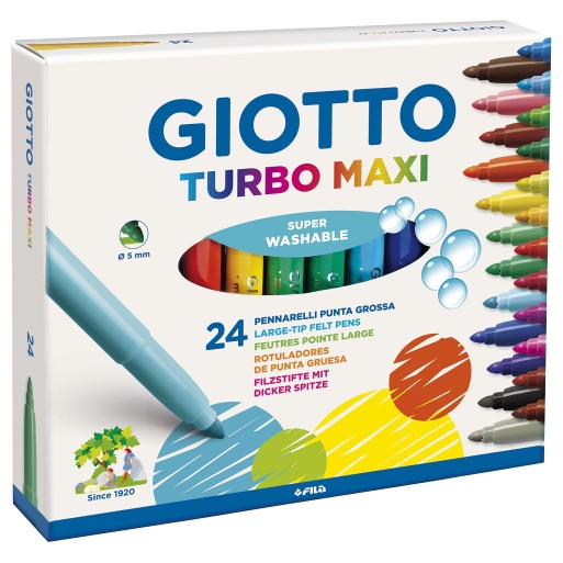 Giotto Turbo Maxi – 24 Colori | Cloclorinda.it