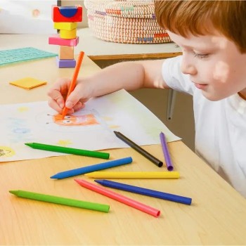 Pastelli Bic Kids Plastidecor 12 | Cloclorinda.it