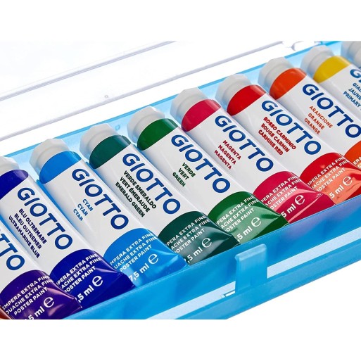 Tubetti Tempera Giotto 7,5 ml | Cloclorinda.it
