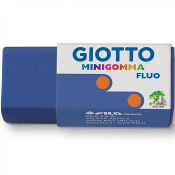 GOMMA MINI GIOTTO COLORI FLUO FILA | Cloclorinda.it