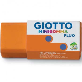GOMMA MINI GIOTTO COLORI FLUO FILA | Cloclorinda.it