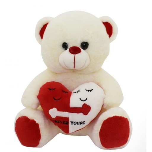 ORSO CON CUORE 25cm | Cloclorinda.it