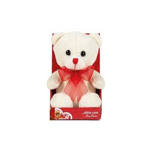 ORSETTO 12CM IN TRONETTO BIANCO | Cloclorinda.it