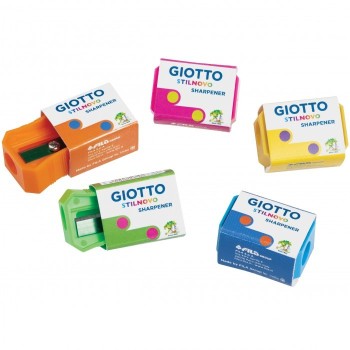 TEMPERINO PLASTICA 1 FORO GIOTTO STILNOVO | Cloclorinda.it