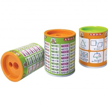 TEMPERINO CONTENITORE LATTA 2 FORI MATHEMATICS ARDA | Cloclorinda.it