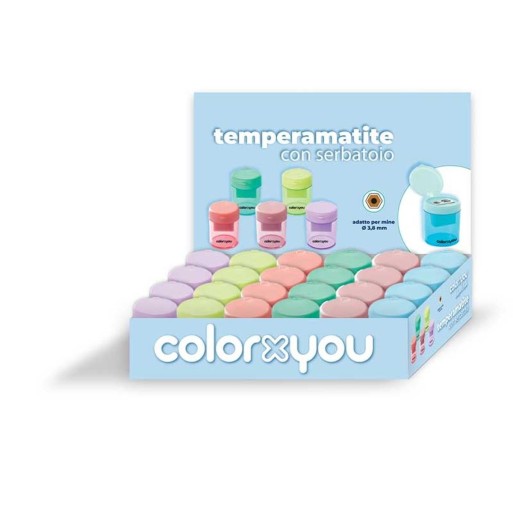 ColorXyou – Temperamatite con Serbatoio Pastello | Cloclorinda.it