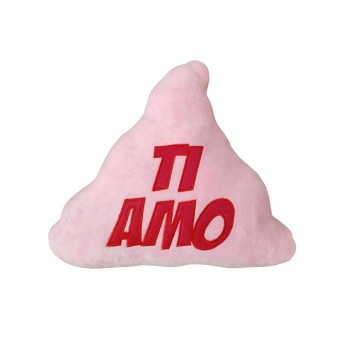 Peluche Cacca Rosa “Ti Amo” – 30 cm | Cloclorinda.it