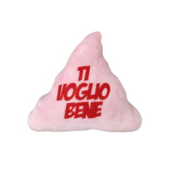 Peluche Cacca Rosa “Ti Voglio Bene” – 30 cm | Cloclorinda.it