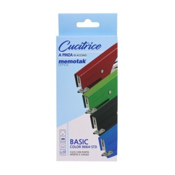 Cucitrice a mano Memotak 64 Basic Color Rosso | Cloclorinda.it