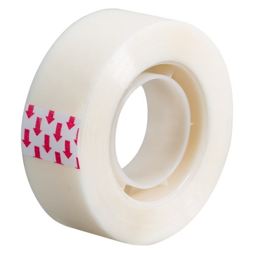 Nastro adesivo invisibile Bruneau 19 mm x 33 m | Cloclorinda.it