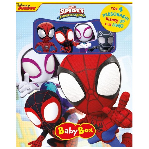 Spidey e i suoi fantastici amici. Baby box. Ediz. a colori. Con 4 figurine 3D | Cloclorinda.it