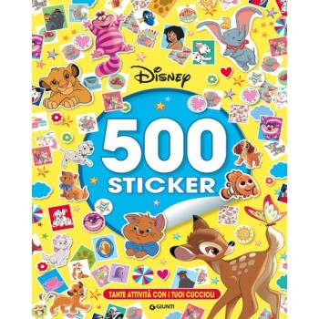 Cuccioli Disney. 500 sticker. Tante attività con i tuoi cuccioli. Ediz. a colori | Cloclorinda.it