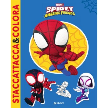 Spidey. Staccattacca & colora. Con adesivi. Ediz. illustrata | Cloclorinda.it