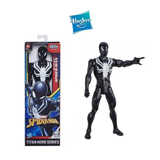 Marvel Spiderman Titan Hero Black 30 cm | Cloclorinda.it