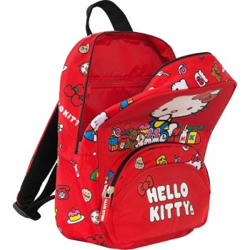 Zaino asilo Hello kitty Rosso | Cloclorinda.it