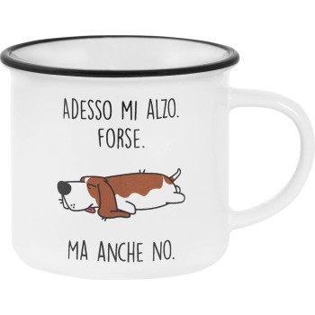 Tazza O.P.S. Cane Bianco | Cloclorinda.it