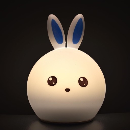 CUCCIOLIGHT Coniglio Lampada LED in Morbido Silicone | Cloclorinda.it