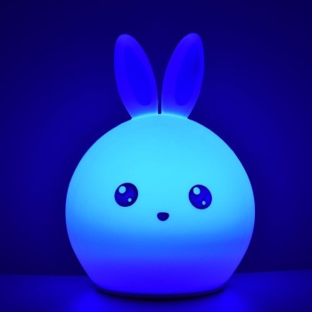 CUCCIOLIGHT Coniglio Lampada LED in Morbido Silicone | Cloclorinda.it