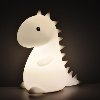 CUCCIOLIGHT Dinosauro Lampada LED in Morbido Silicone | Cloclorinda.it