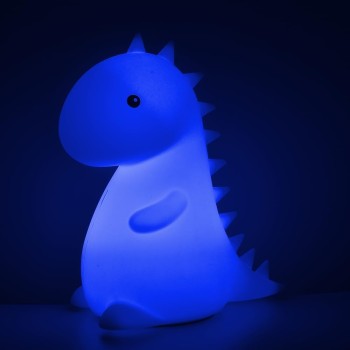 CUCCIOLIGHT Dinosauro Lampada LED in Morbido Silicone | Cloclorinda.it