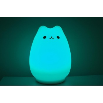 CUCCIOLIGHT GATTO Lampada LED in morbido silicone | Cloclorinda.it