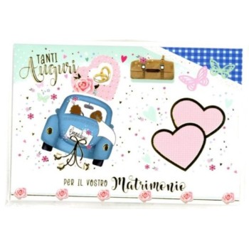 Biglietto matrimonio con Scorrimento | Cloclorinda.it