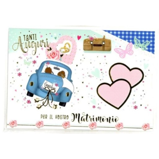 Biglietto matrimonio con Scorrimento | Cloclorinda.it