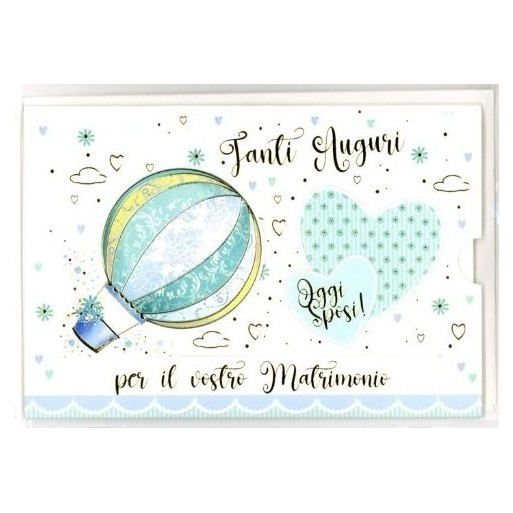 Biglietto matrimonio con Scorrimento | Cloclorinda.it