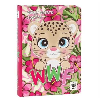 Diario Agenda Giornaliera 12 Mesi 2026/2027 - Ghepardo WWF | Cloclorinda.it