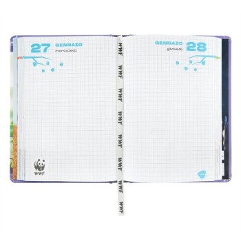 Diario Agenda Giornaliera 12 Mesi 2026/2027 - Koala WWF | Cloclorinda.it