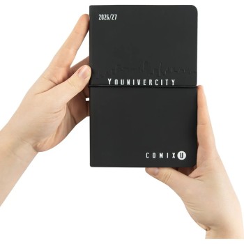 Agenda 13 Mesi 2026/27 - COMIX U Younivercity - Settimanale Nero/Bianco | Cloclorinda.it