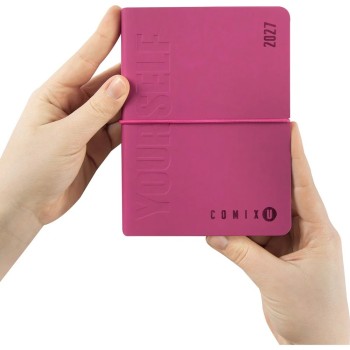 Agenda 16 Mesi 2026/27 - COMIX U Yourself - Giornaliera Magenta | Cloclorinda.it