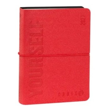 Agenda 16 Mesi 2026/27 - COMIX U Yourself - Giornaliera Rosso | Cloclorinda.it