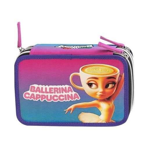 Astuccio 3 Zip Skifidol Ballerina Cappuccina | Cloclorinda.it