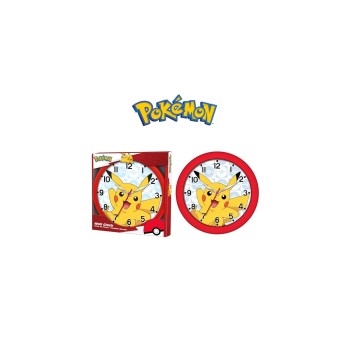 Pokemon Orologio da Parete | Cloclorinda.it