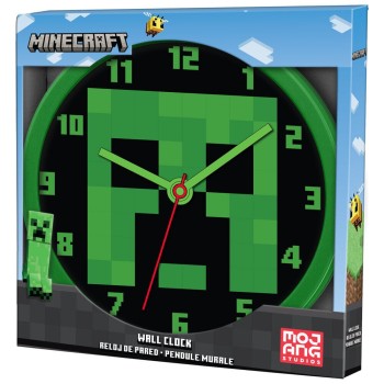 Minecraft Orologio da Parete | Cloclorinda.it