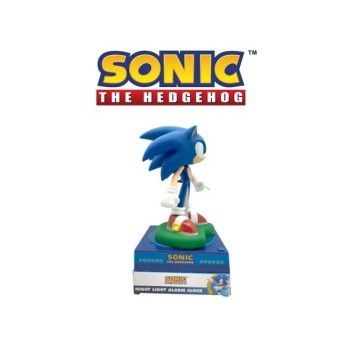Sonic Lampada 3D con Sveglia | Cloclorinda.it