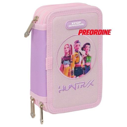 K-pop Astuccio 3 Zip Demon Hunter Artist | Cloclorinda.it